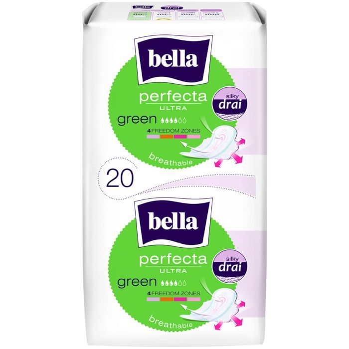Гигиенические прокладки Bella Perfecta Ultra Green Drai 20 шт. (5900516306007)