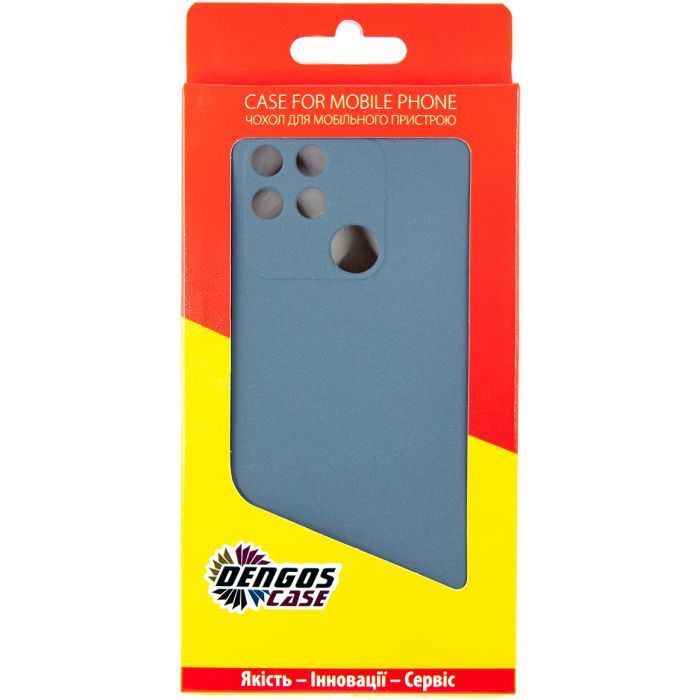 Чохол до мобільного телефона Dengos Carbon Realme Narzo 50A (grey) (DG-TPU-CRBN-152) зображення 4