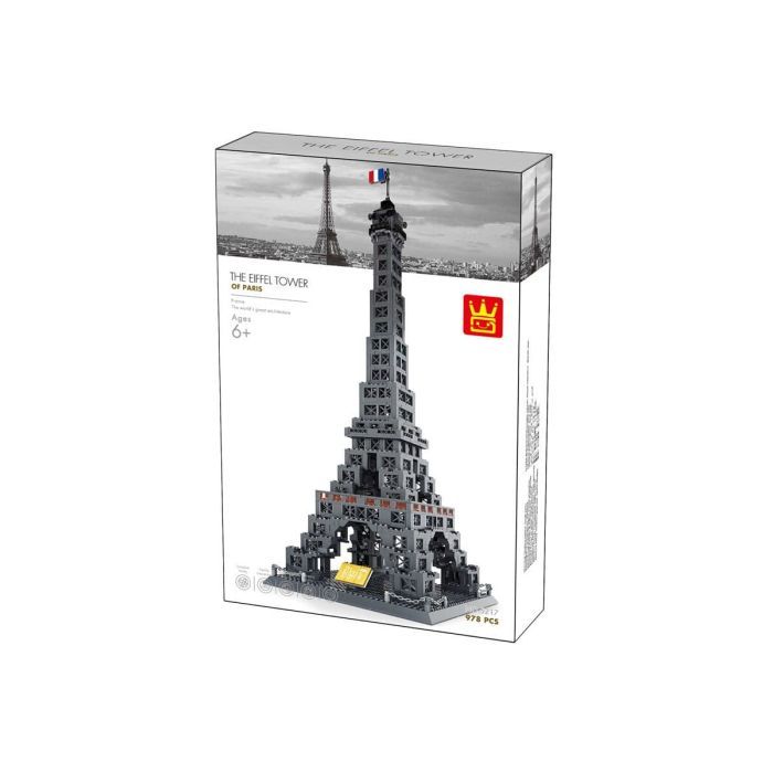 Конструктор Wange Эйфелева башня, Париж, Франция (WNG-Tour-Eiffel) изображение 2