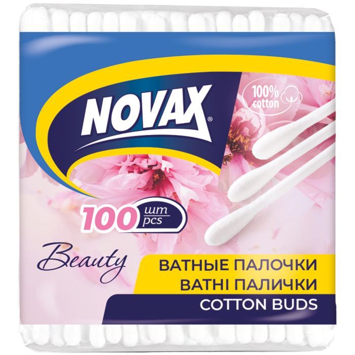 Ватные палочки Novax 100 шт. (4751023298832)