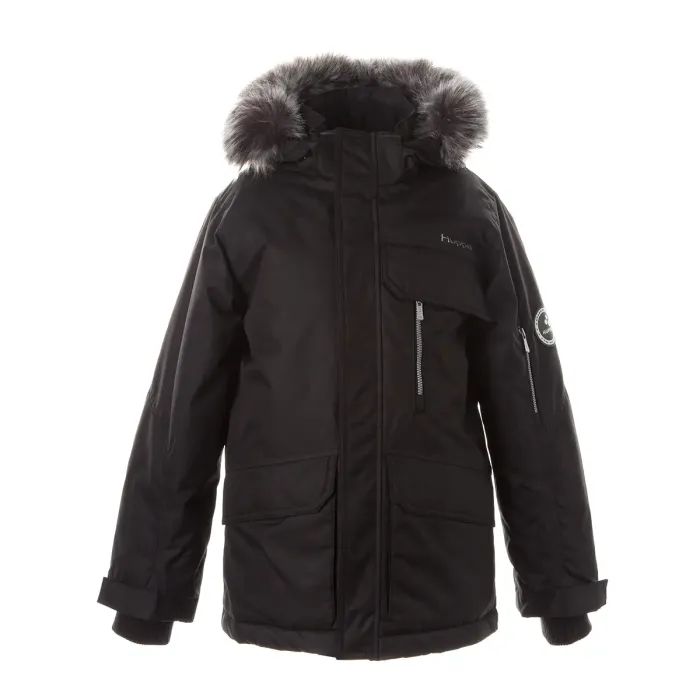 Куртка детская Huppa MARTEN 2 18110230 чёрный 134 (4741468990798)