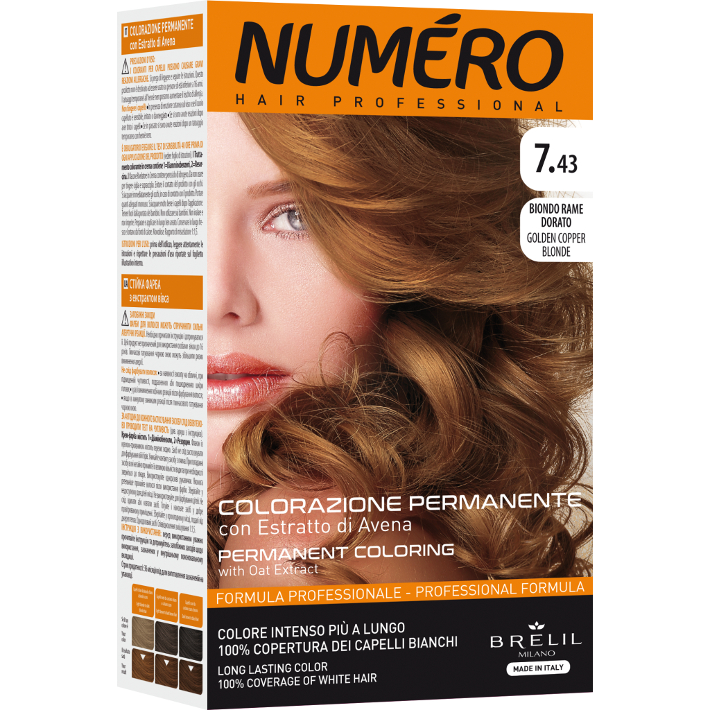 Фарба для волосся Brelil Numero 3.00 - Dark Brown 140 мл (8011935081233)