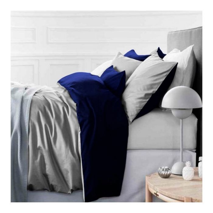 Постільна білизна MirSon Сатин Morning Sea 0001 + 4052 143х210х2 - Сімейний (2200000689061)