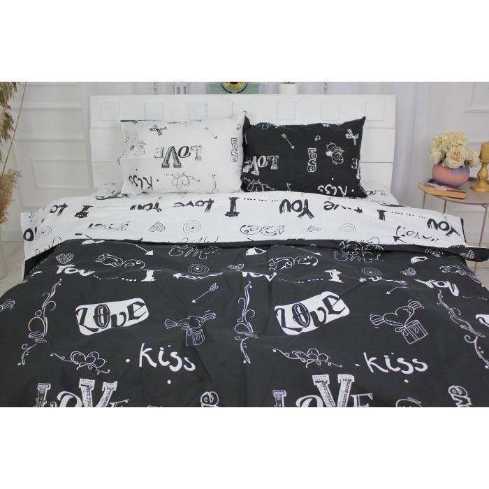 Простирадло MirSon Бязь Premium 17-0220 Iezeniya 150x220 см (2200001882188) зображення 3