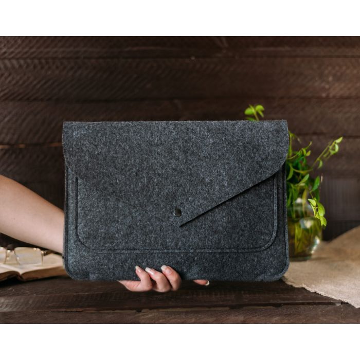 Чехол для ноутбука Gmakin 14 Macbook Pro, Dark Gray (GM62-14) изображение 10