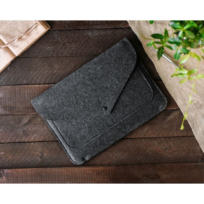 Чехол для ноутбука Gmakin 14 Macbook Pro, Dark Gray (GM62-14) изображение 5