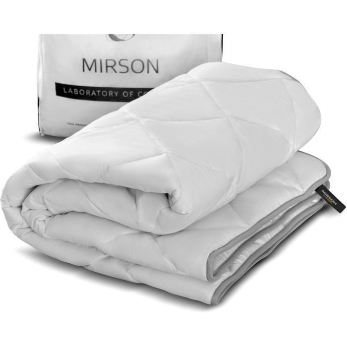 Ковдра MirSon антиалергенна EcoSilk №1302 Bianco Зимова 140x205 см (2200001529694) зображення 4