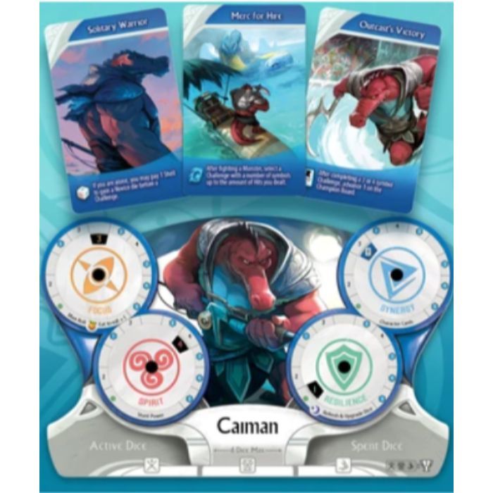 Настольная игра Druid City Games Tidal Blades: Heroes of the Reef, английский (811949032218) изображение 2