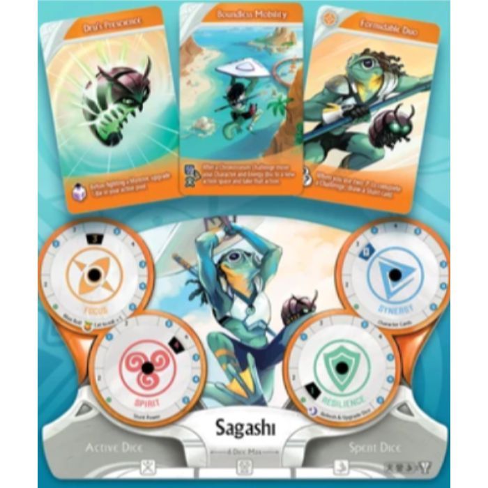 Настольная игра Druid City Games Tidal Blades: Heroes of the Reef, английский (811949032218) изображение 4