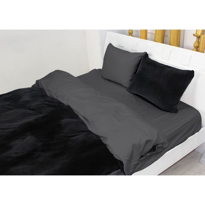 Постельное белье MirSon Велюр Winter Delicate 28-0112 Nocciolo 110х140 (2200004052793) изображение 3