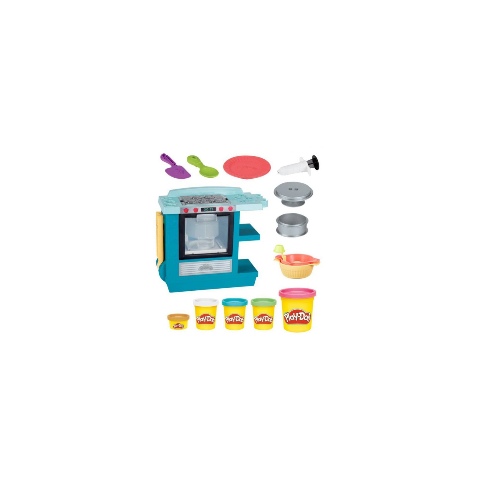 Набор для творчества Hasbro Play-Doh Духовка для приготовления выпечки (F1321) изображение 2