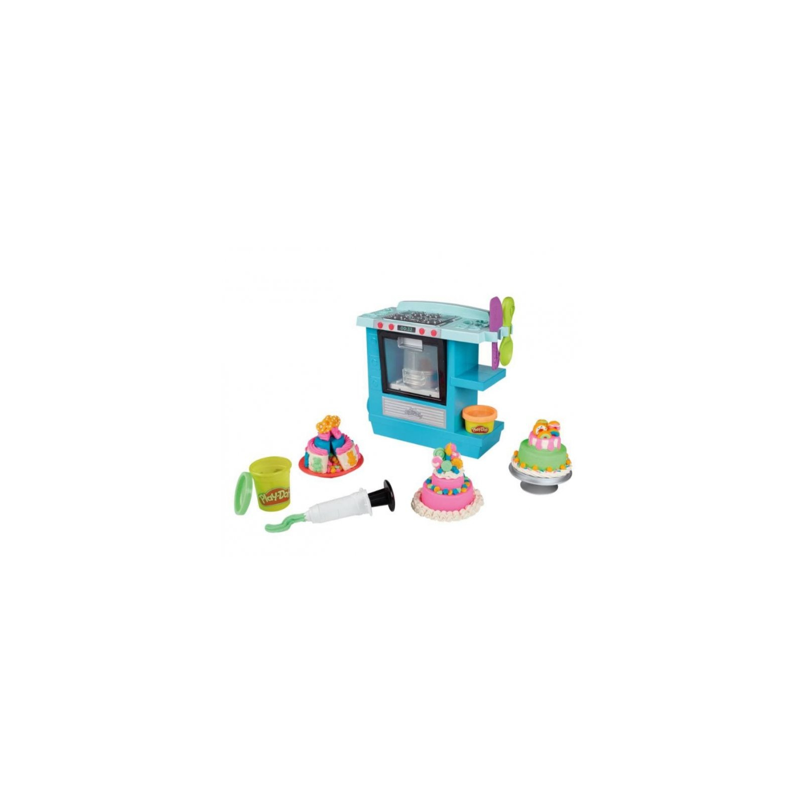 Набор для творчества Hasbro Play-Doh Духовка для приготовления выпечки (F1321) изображение 3
