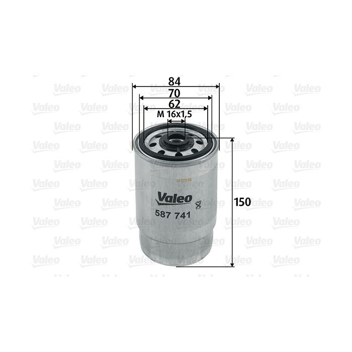 Фільтр паливний Valeo 587741