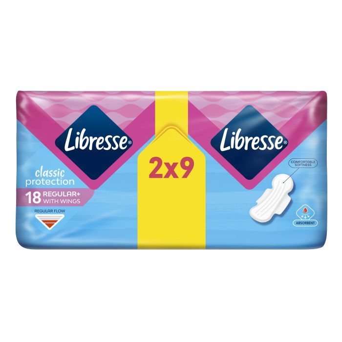 Гигиенические прокладки Libresse Classic Protection Regular 9 шт. (7322541233390) изображение 3