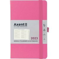 Тижневик Axent 2023 Partner Strong 125x195 мм рожевий (8505-23-10-A)