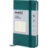 Книга записная Axent Partner, 95x140 мм, 96 листов, клетка, малахитовая (8301-31-A) изображение 2