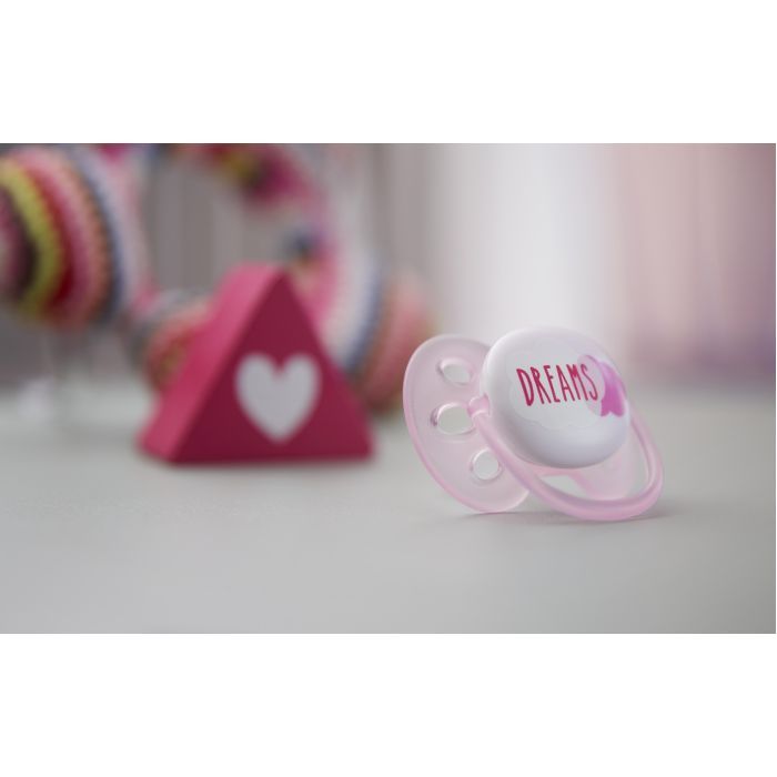Пустышка Philips AVENT Ultra Soft для девочек 0-6 мес. 2 шт. (SCF222/02) изображение 8