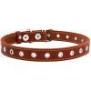 Нашийник для тварин Collar безрозмірний 20 мм 50 см (коричневий) (01516) зображення 3