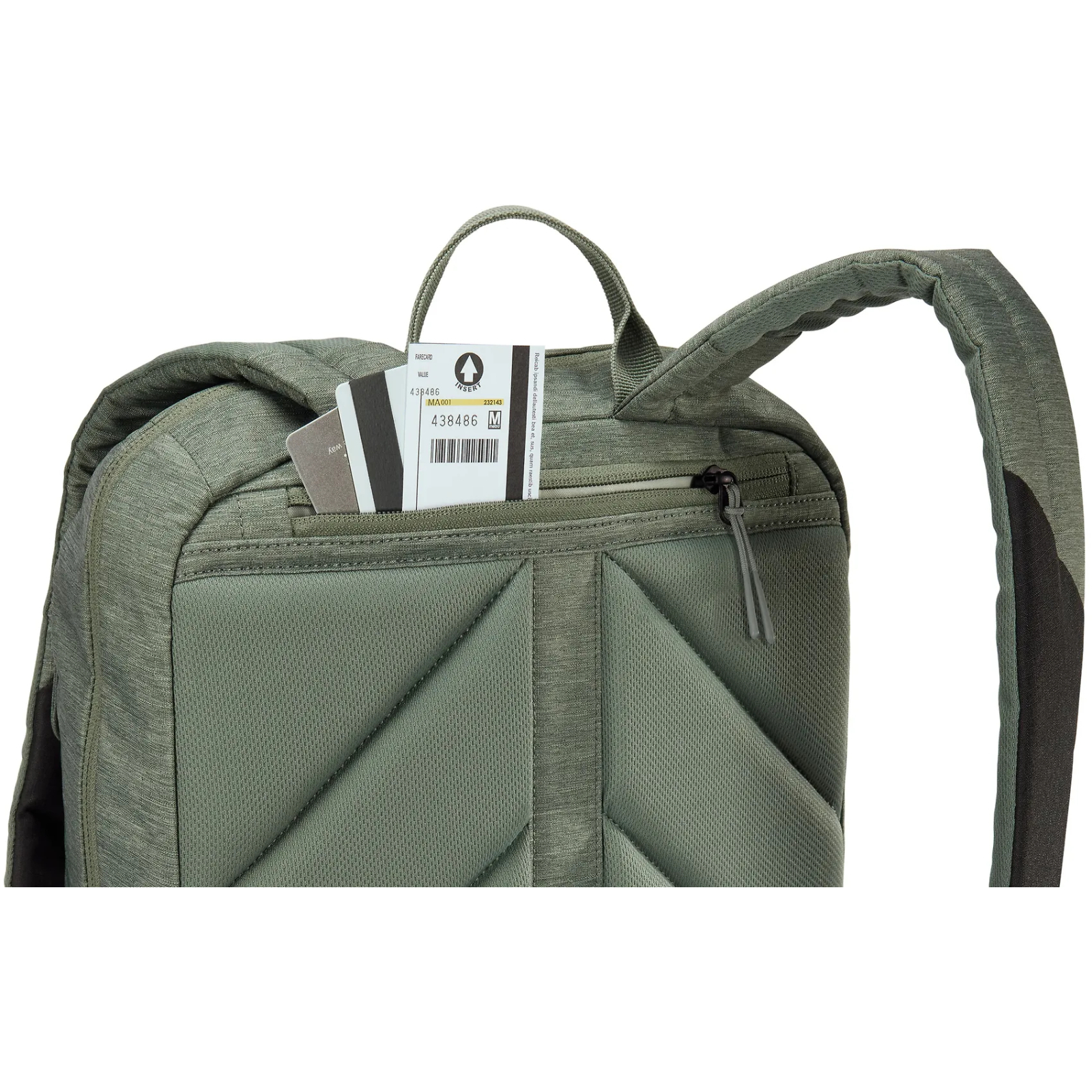 Рюкзак для ноутбука Thule 15.6" Lithos 20L TLBP216 Pelican Gray/Faded Khaki (3205096) изображение 8