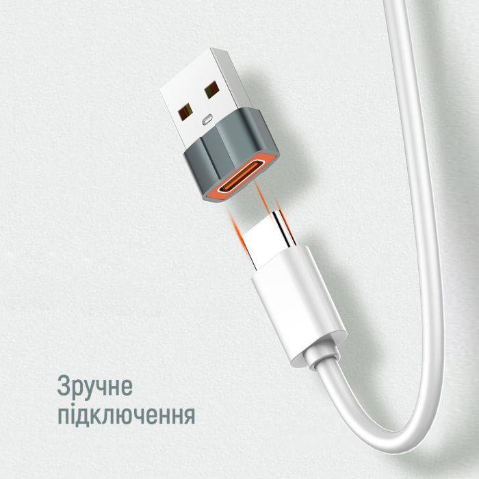 Перехідник USB-C to USB-A ColorWay (CW-AD-CA) зображення 9