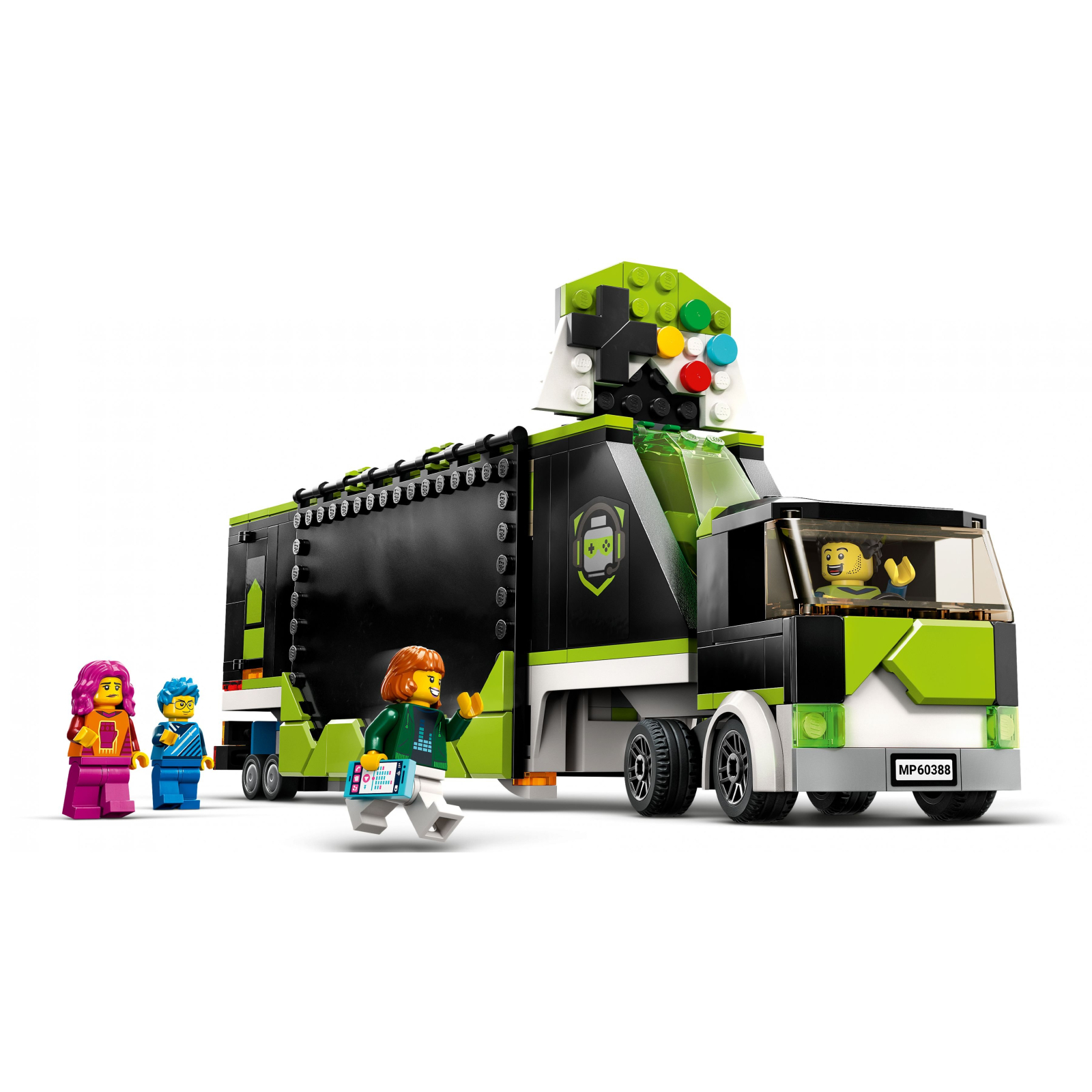 Конструктор LEGO City Вантажівка для ігрового турне 344 деталі (60388) зображення 3