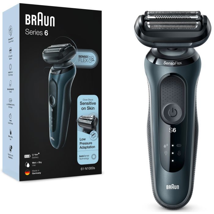 Электробритва Braun Series 6 61-N1000s BLACK / BLACK изображение 3