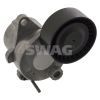 Натягувач ременя з роликом Swag 10949427