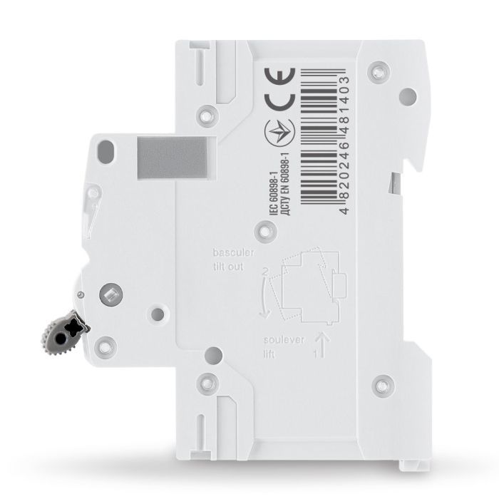Автоматический выключатель Videx RS6 RESIST 1п 25А 6кА С (VF-RS6-AV1C25) изображение 3