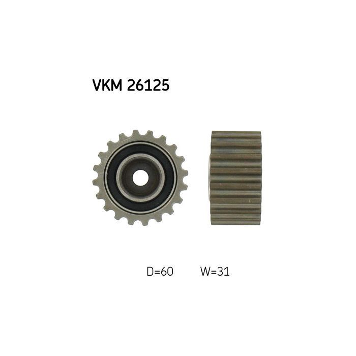Ролик натяжителя ремня SKF VKM 26125
