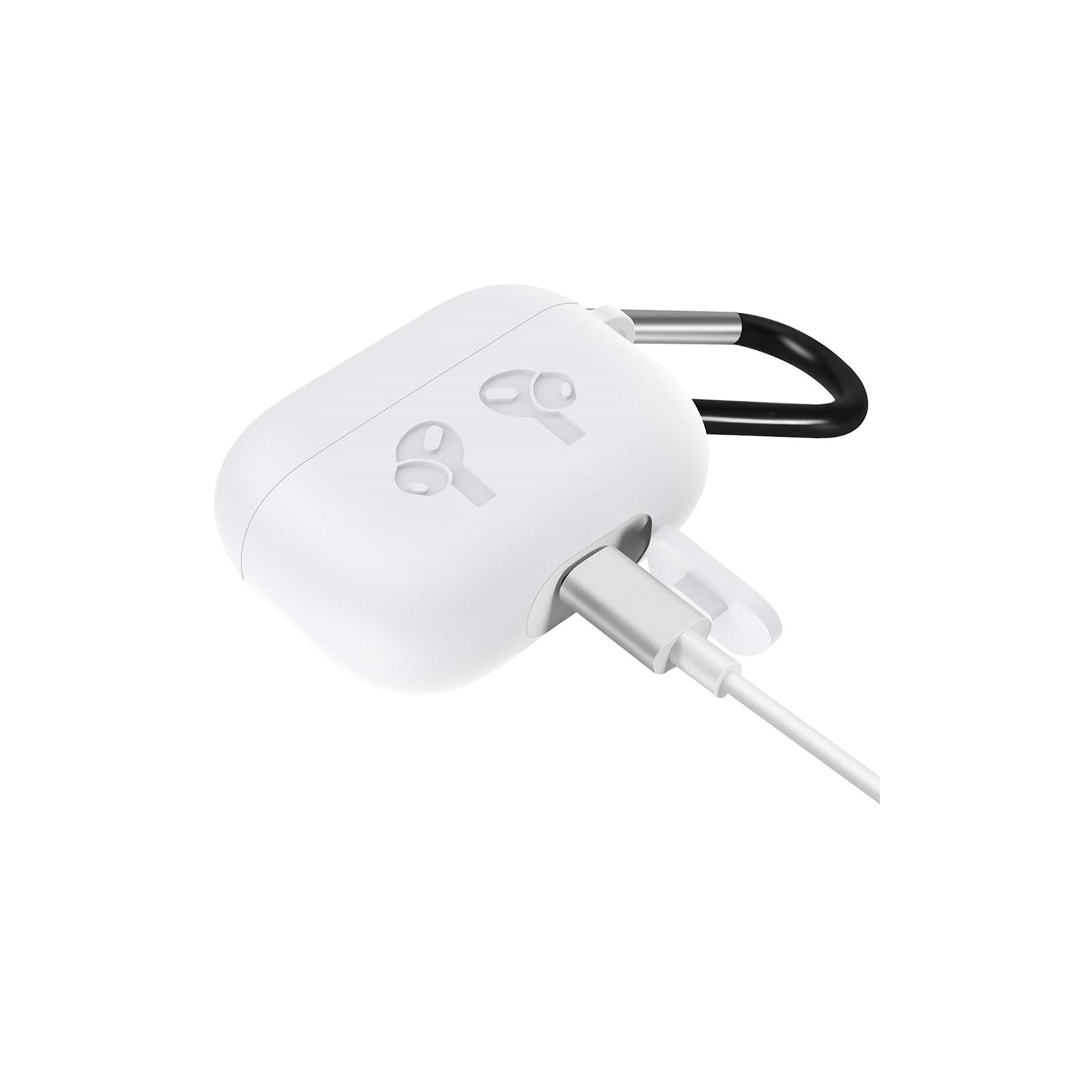 Чехол для наушников BeCover Silicon Protection для Apple AirPods Pro White (704505) изображение 3
