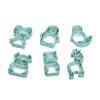 Форма для випікання Ardesto Tasty Baking Animals Set 6 шт Tiffany Blue (AR2309PP) зображення 3