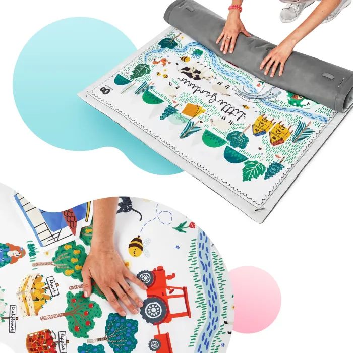 Дитячий килимок Kinderkraft намет 3 в 1 Little Gardener (5902533918171) зображення 11