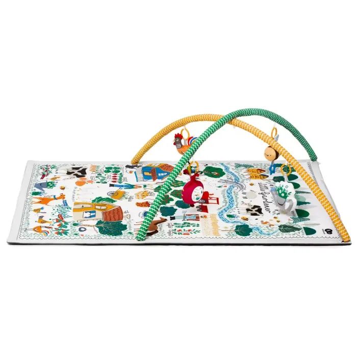 Дитячий килимок Kinderkraft намет 3 в 1 Little Gardener (5902533918171) зображення 3