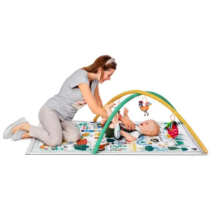 Дитячий килимок Kinderkraft намет 3 в 1 Little Gardener (5902533918171) зображення 7