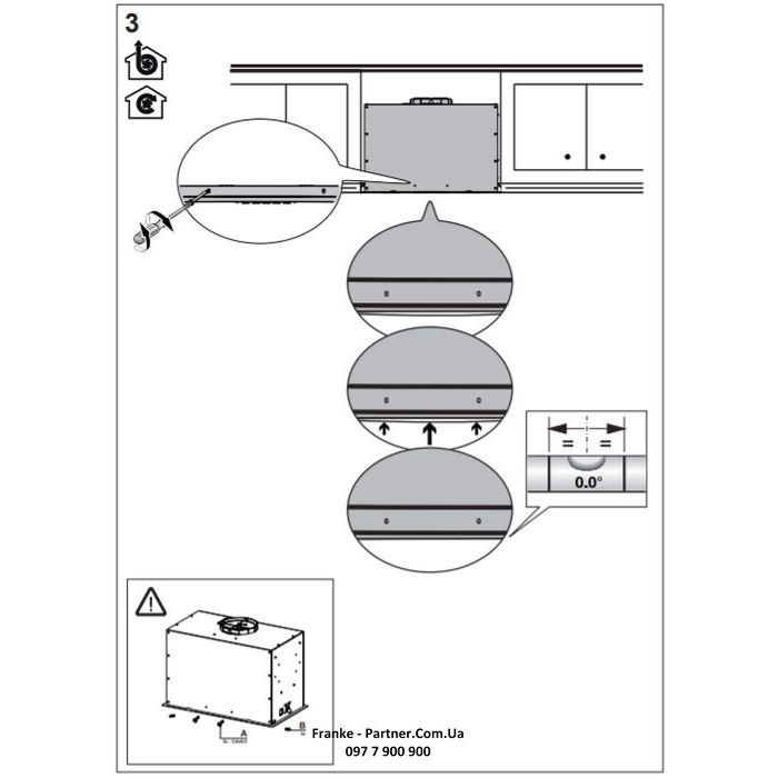 Витяжка кухонна Franke Box Flush EVO FBFE BK MATT A70 (305.0665.365) зображення 6