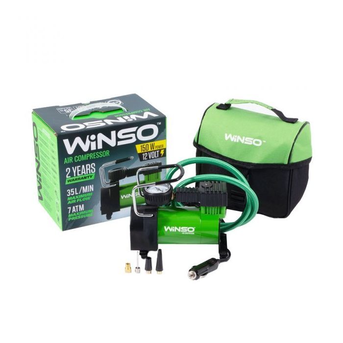 Автомобільний компресор WINSO 7 Атм 35 л/хв (121000) зображення 3