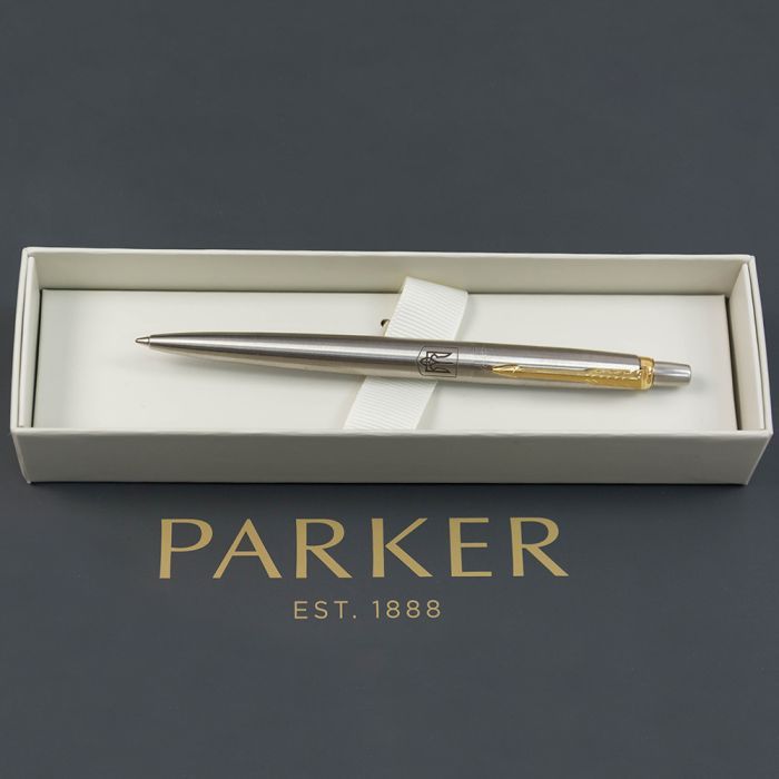Ручка кулькова Parker JOTTER 17 UKRAINE SS GT BP Герб України (16032_T005b) зображення 4