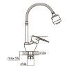 Смеситель AQUATICA ML-4B644C изображение 3