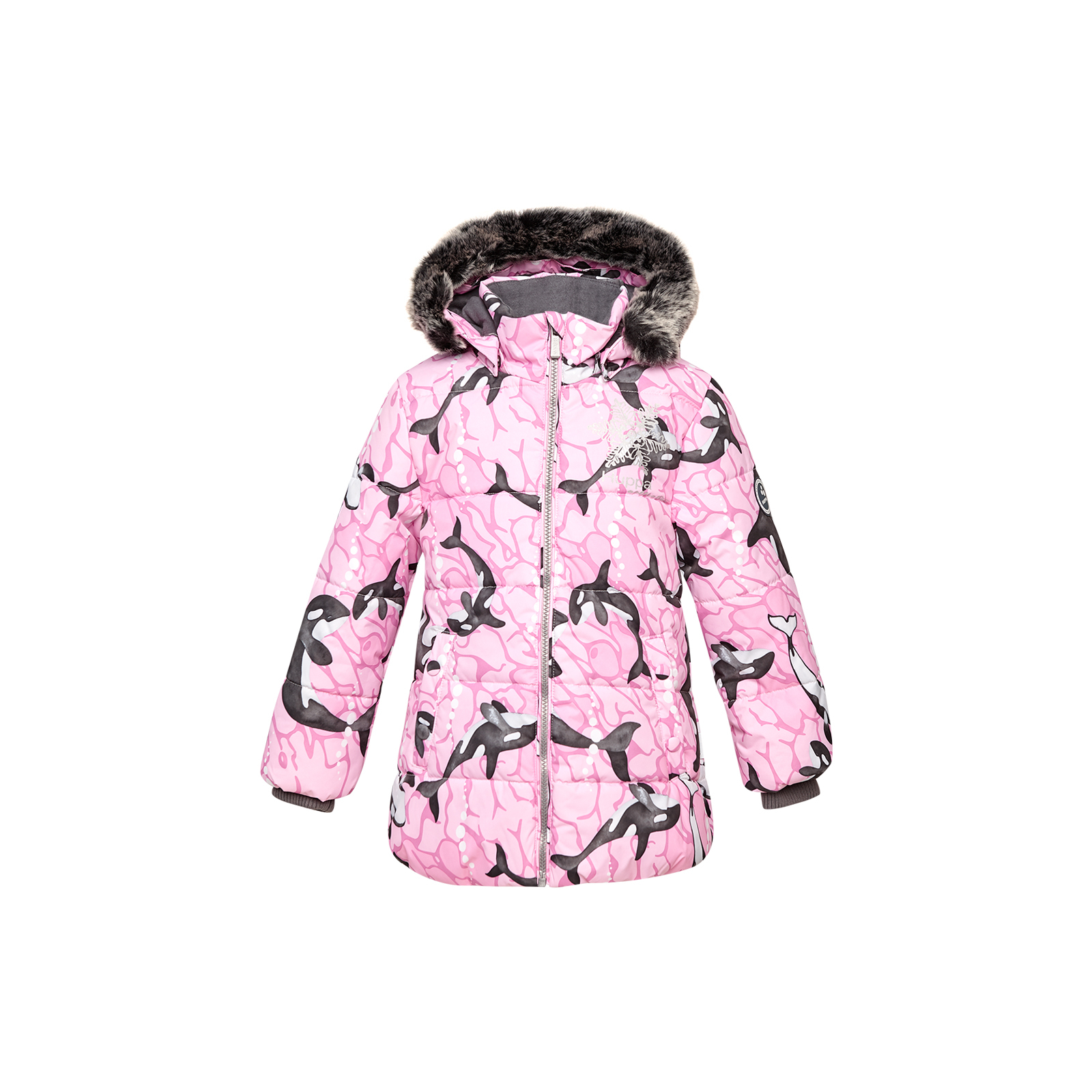 Куртка Huppa MELINDA 18220030 cветло-розовый с принтом 92 (4741468963822)