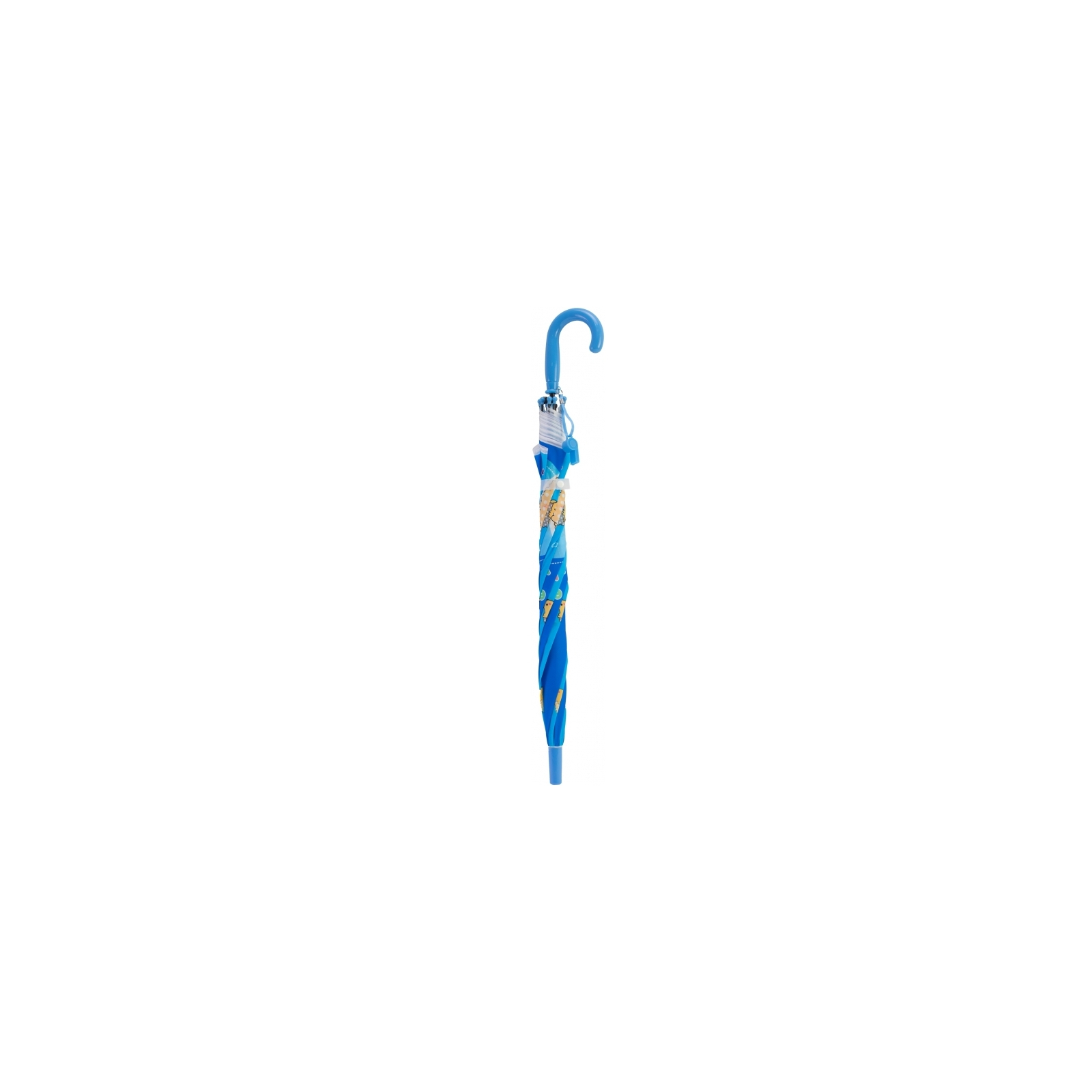 Зонт Economix Hedgehog трость автомат, голубой (E98427) изображение 3