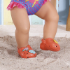 Аксесуар до ляльки Zapf Взуття для ляльки Baby Born - Сандалії із значками (червоні) (831809-4) зображення 3