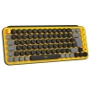 Клавіатура Logitech POP Keys Wireless Mechanical Keyboard UA Blast Yellow (920-010735) зображення 2