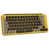 Клавиатура Logitech POP Keys Wireless Mechanical Keyboard UA Blast Yellow (920-010735) изображение 2