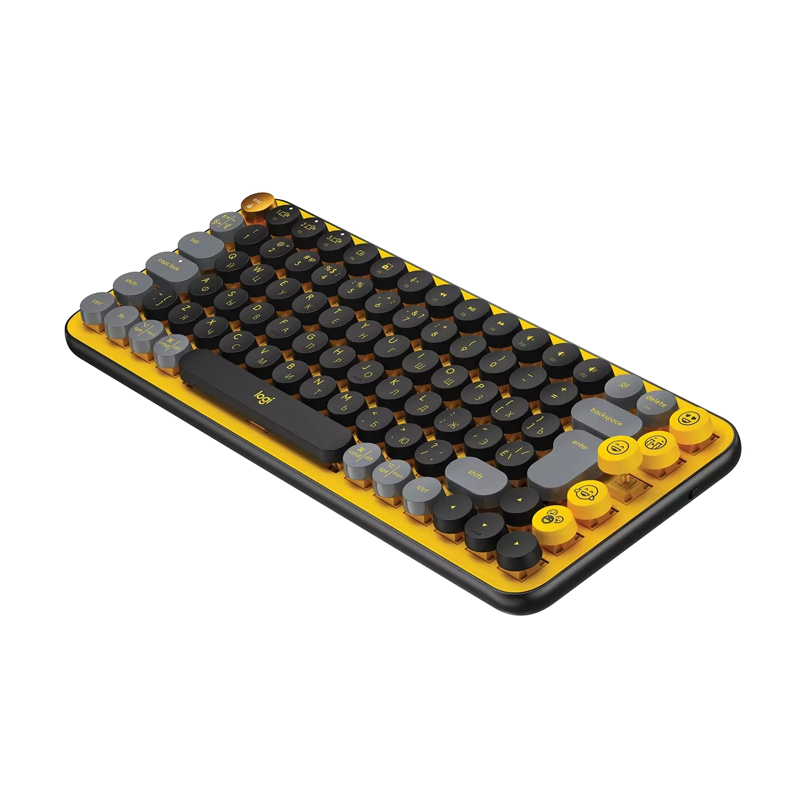 Клавіатура Logitech POP Keys Wireless Mechanical Keyboard UA Daydream Mint (920-010736) зображення 3