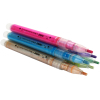 Художественный маркер Maxi Металлизированные с цветным контуром, 6 цветов (MX15246) изображение 2