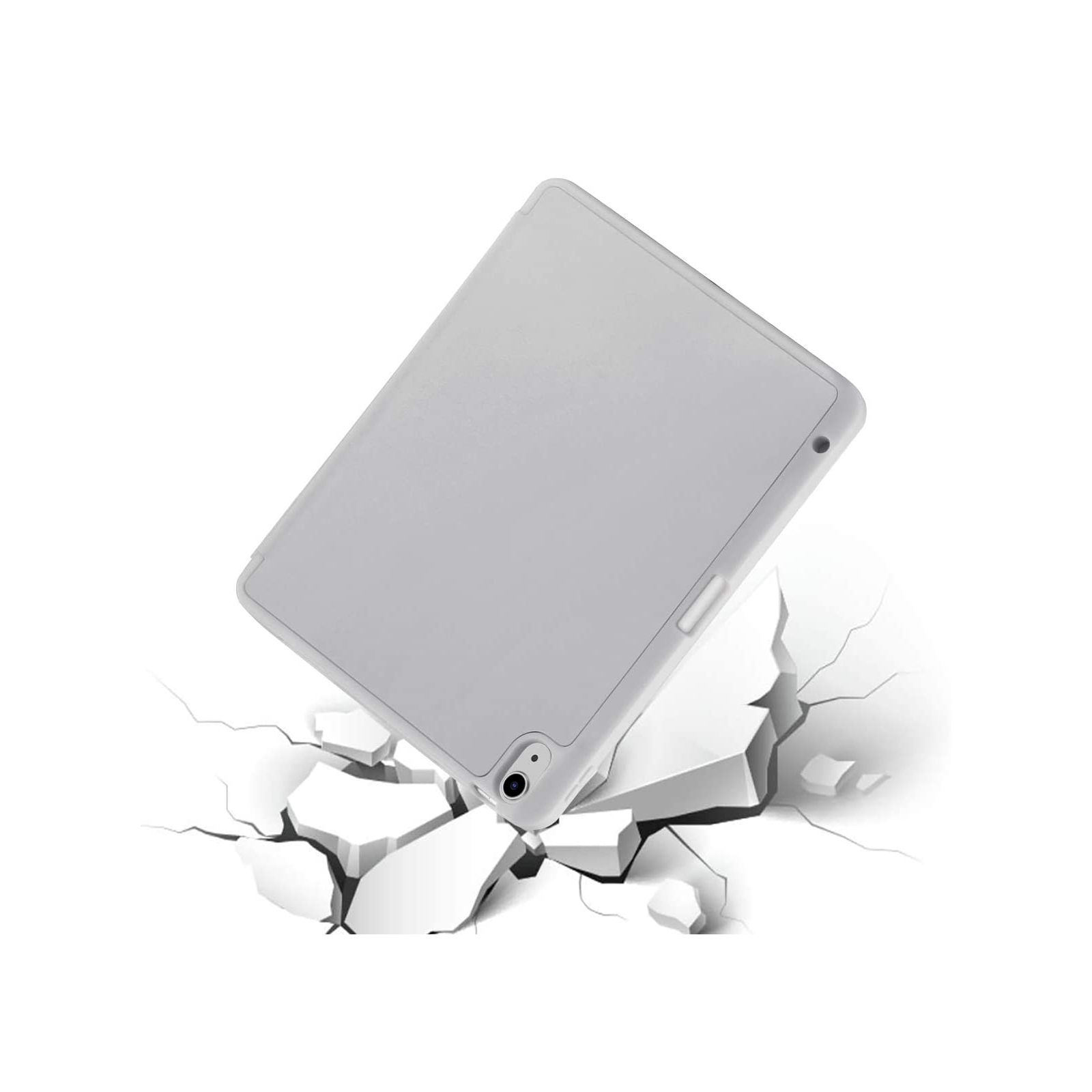 Чехол для планшета BeCover Direct Charge Pen mount Apple Pencil Apple iPad 10.9" 2022 Gray (708498) изображение 5