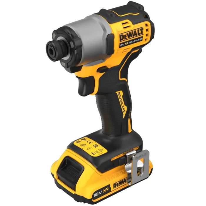Шуруповерт DeWALT 18 В XR Li-lon, 2x2Ah, бесщеточный, 192 Нм, TSTAK (DCF840D2T) изображение 3