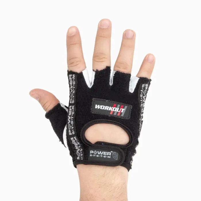 Перчатки для фитнеса Power System Workout PS-2200 Black L (PS-2200_L_Black) изображение 2