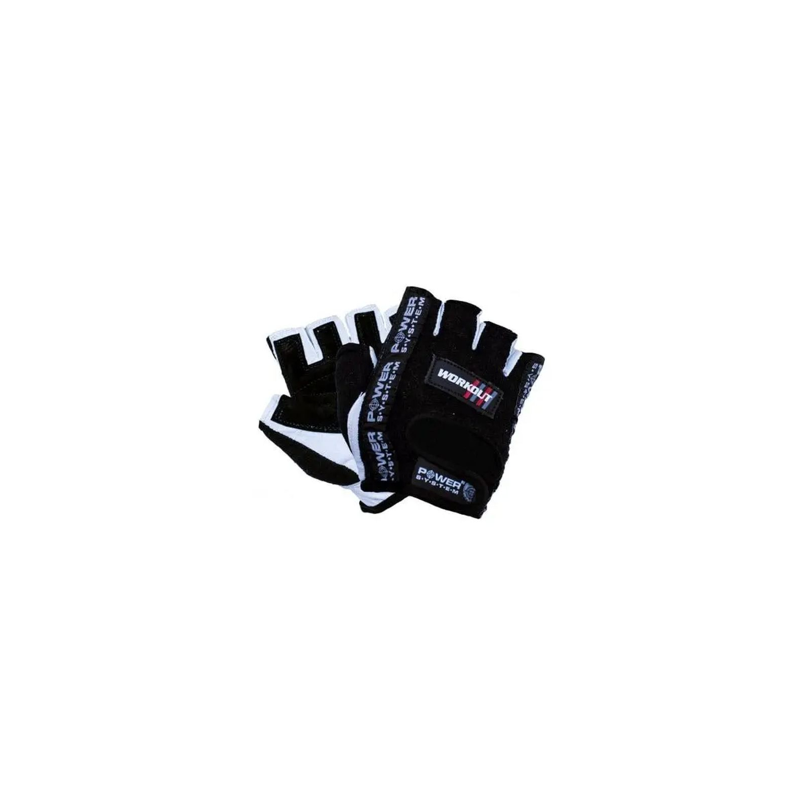 Рукавички для фітнесу Power System Workout PS-2200 Black M (PS-2200_M_Black)