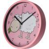 Настенные часы Optima Little Lamb пластиковый, розовый (O52104) изображение 2